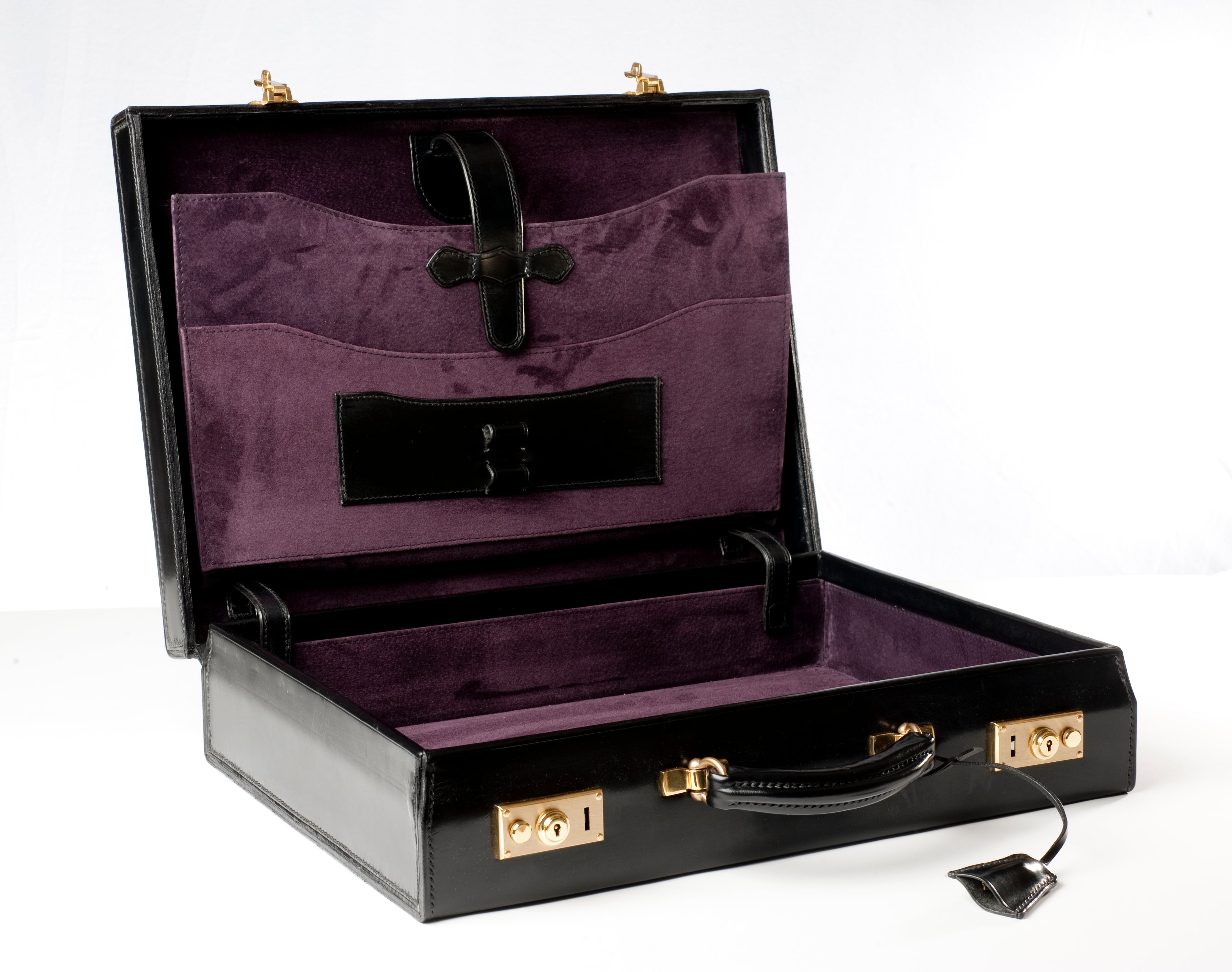Lid-Over Attaché Case